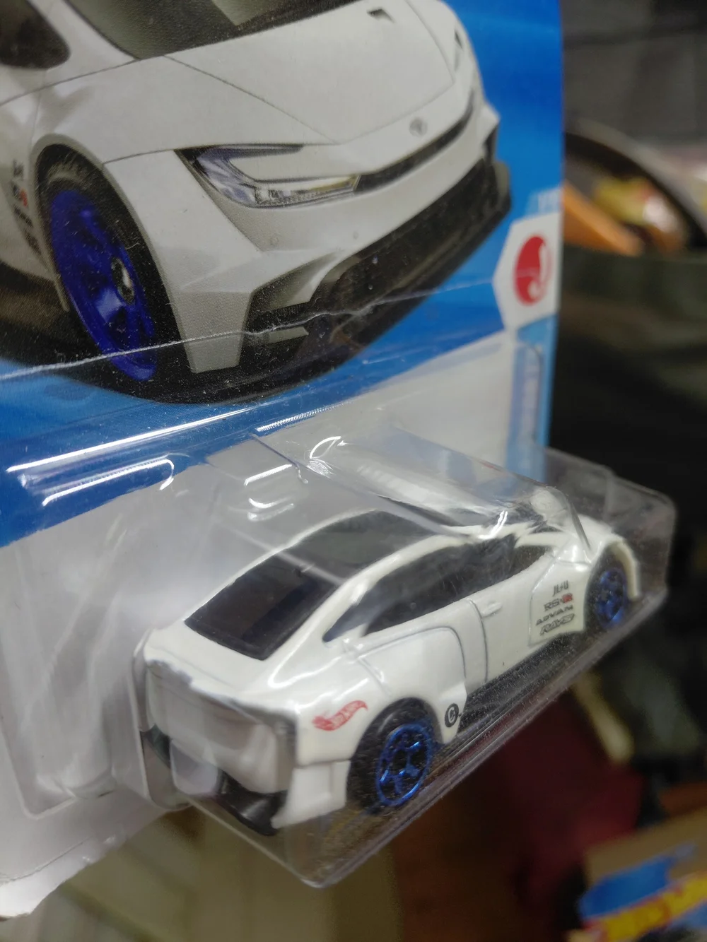 Hot Wheels Toyota Prius Custom in white from the HW J-Imports series (number 1/